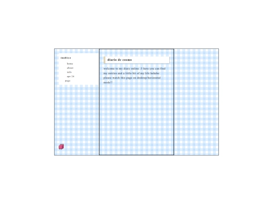 blog/diary screenshot