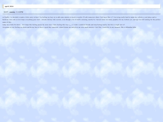 blog/sample screenshot