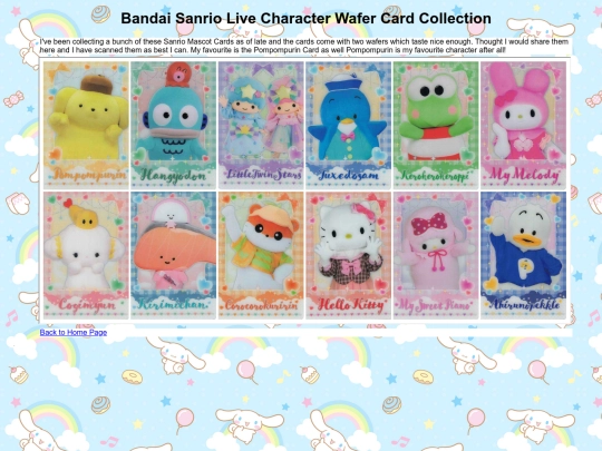 sanriocard screenshot