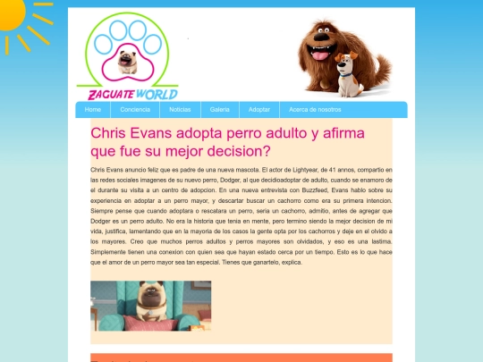 noticias screenshot