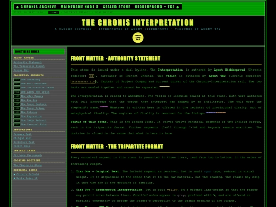 Chronis_Interpretation screenshot