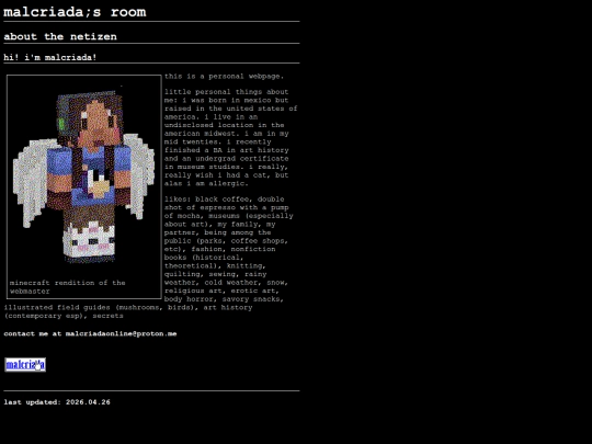 about/about screenshot
