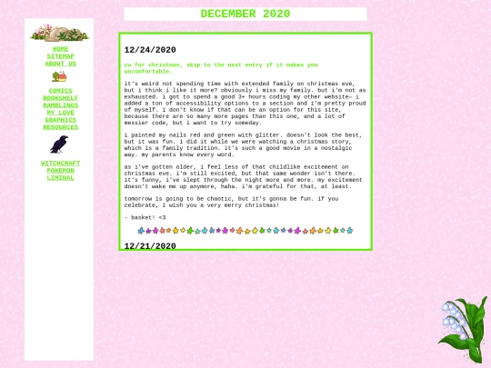 ramblings/dec2020 screenshot
