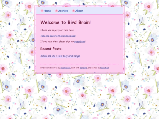 blog screenshot