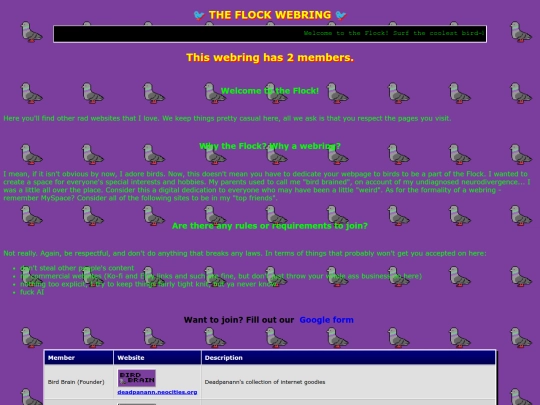 webring screenshot