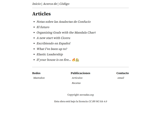 articles screenshot