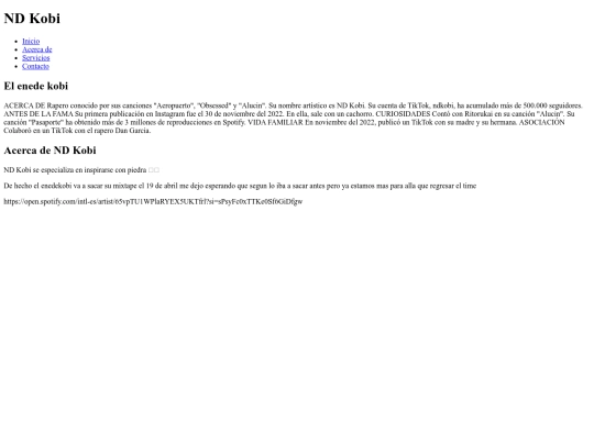 Introduccion/ND KOBI screenshot