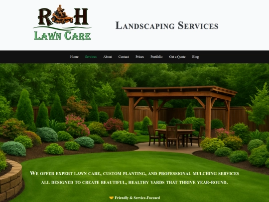 services screenshot