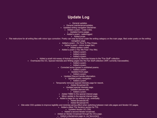 update.log screenshot