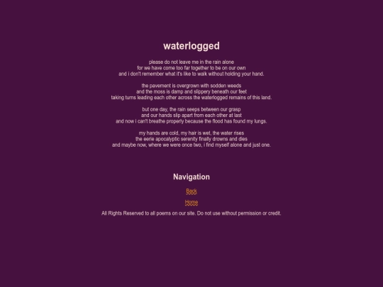 writing/poetry/waterlogged screenshot