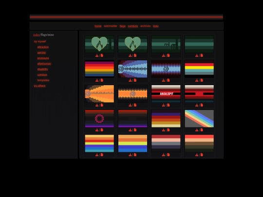 flags/mine screenshot
