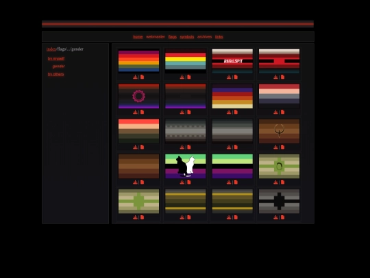 flags/mine/gender screenshot