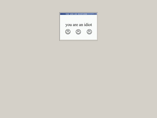 idiot screenshot