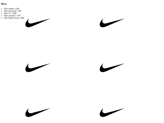 Proyecto final/Botas screenshot