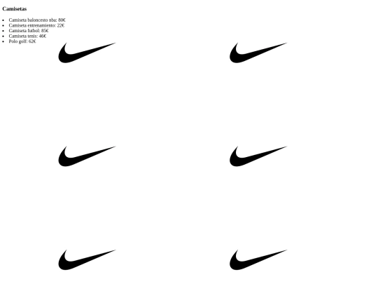 Proyecto final/Camisetas screenshot