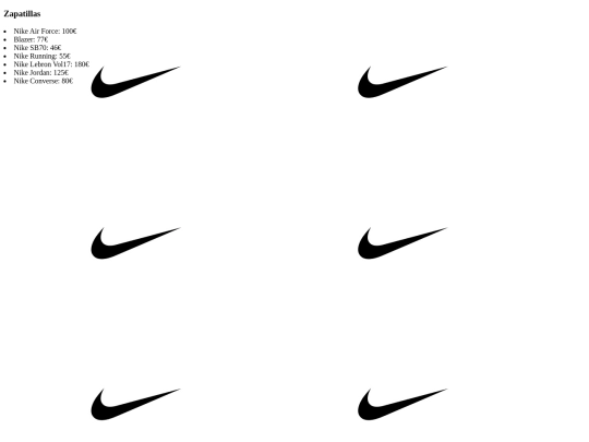 Proyecto final/Zapatillas screenshot