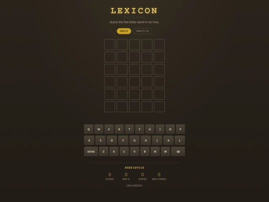wordle screenshot