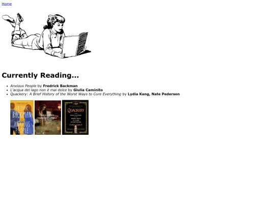 CurrentlyReading screenshot