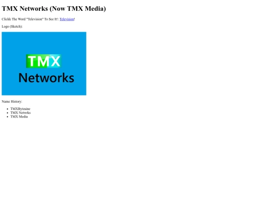 TMXNetworks screenshot