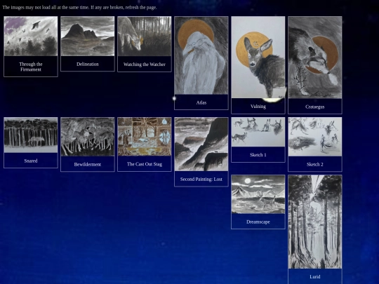 artpage screenshot