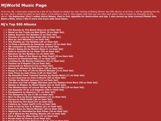 epicmusiclist screenshot