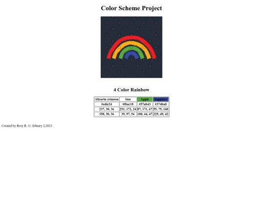 colorscheme screenshot