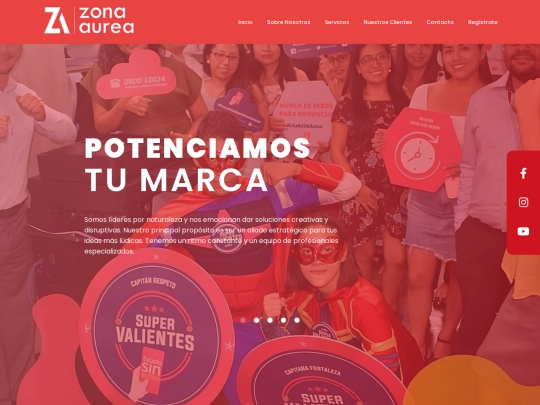 Zona-Aurea-Home screenshot