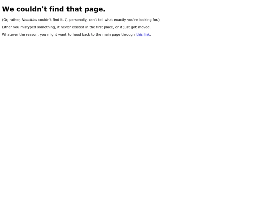 not_found screenshot