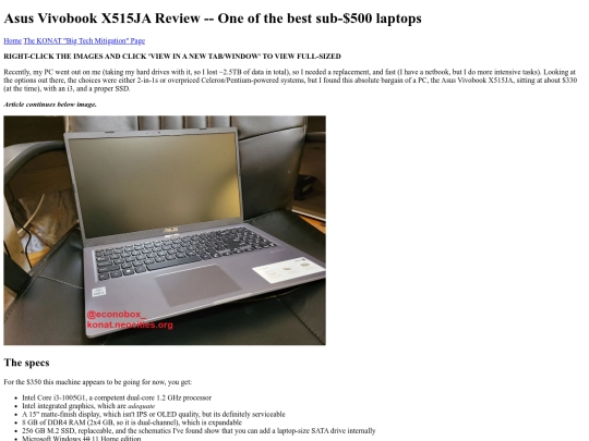 asusreview screenshot