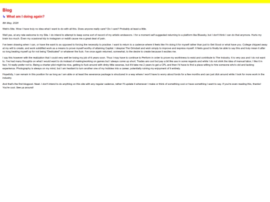 blog screenshot