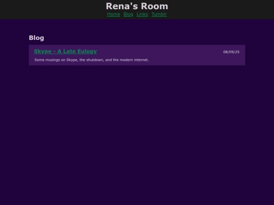 blog screenshot