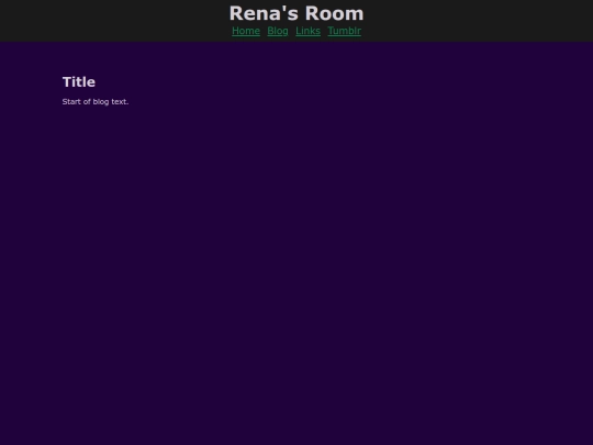 blog/blogTemplate screenshot