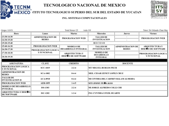 horrario screenshot