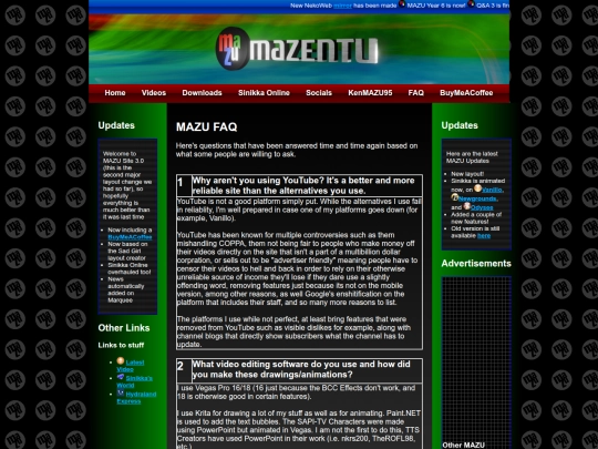 faq screenshot