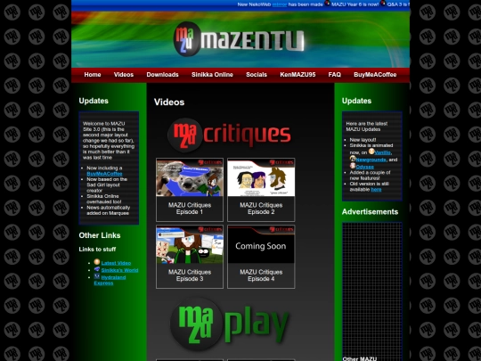 videos screenshot