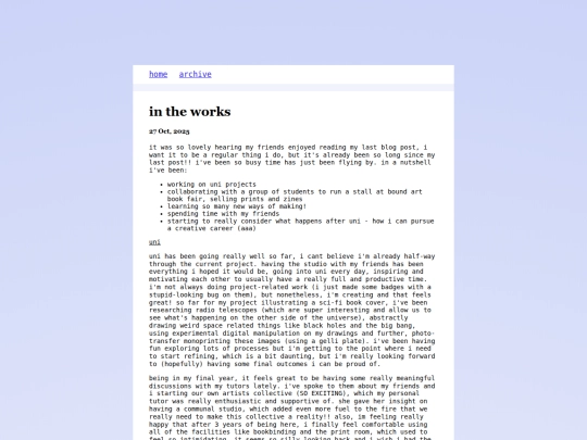 blog/posts/2025-10-27-in-the-works screenshot