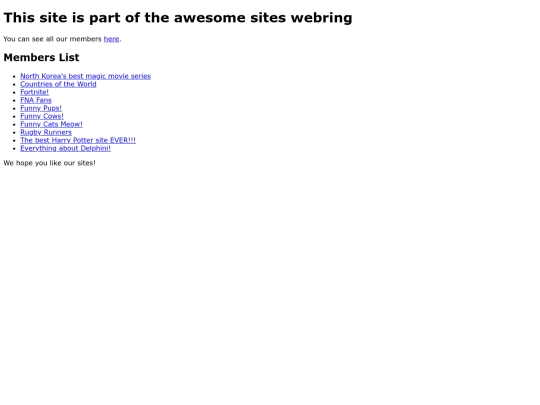 webring screenshot