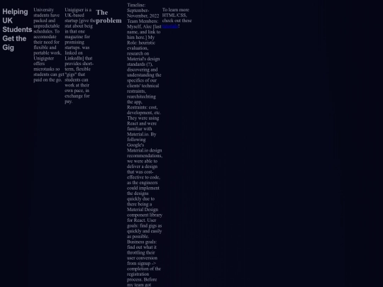 article_unigigster screenshot