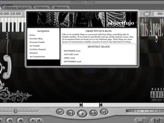 blog screenshot