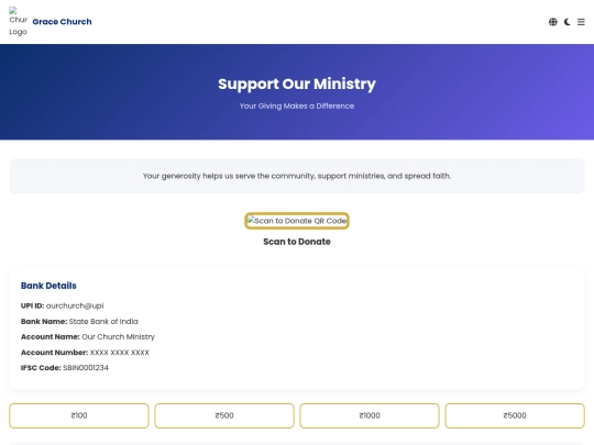 chruchmobile/donation screenshot