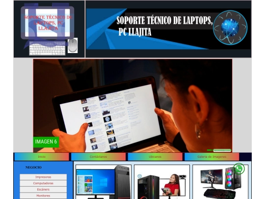 examen/Paginas/computadoras screenshot