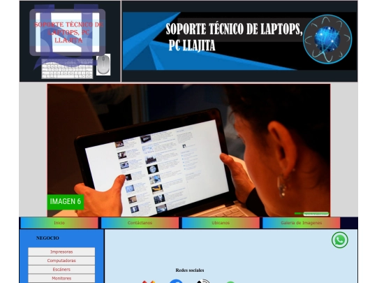 examen/Paginas/contactenos screenshot