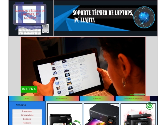 examen/Paginas/impresoras screenshot
