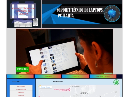 examen/Paginas/ubicanos screenshot