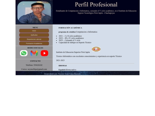 trabajos/paginas/formacion screenshot