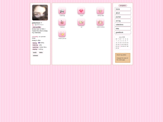 subpages/collections screenshot