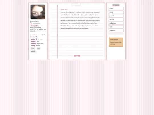 subpages/journal screenshot