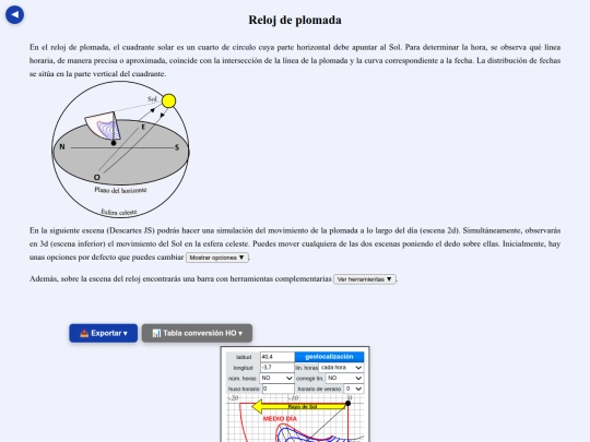 Movil/reloj_plomada screenshot