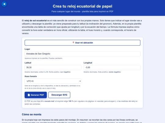 Ordenador/reloj_ecuatorial_papel screenshot