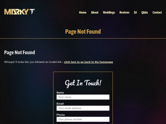 not_found screenshot